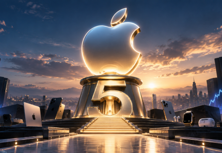 Apple’s Five-Trillion Monument at Dusk.png